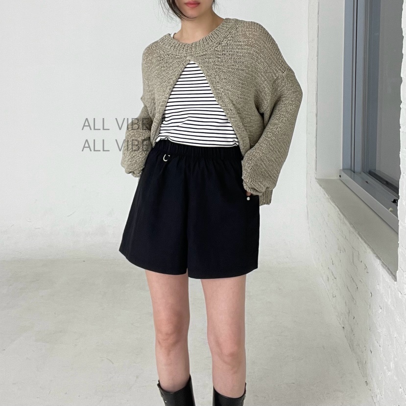 ALLVIBE直郵韓國代購㊣女裝新款熱賣休閑時尚推薦25春夏短褲ALLVIBE短褲