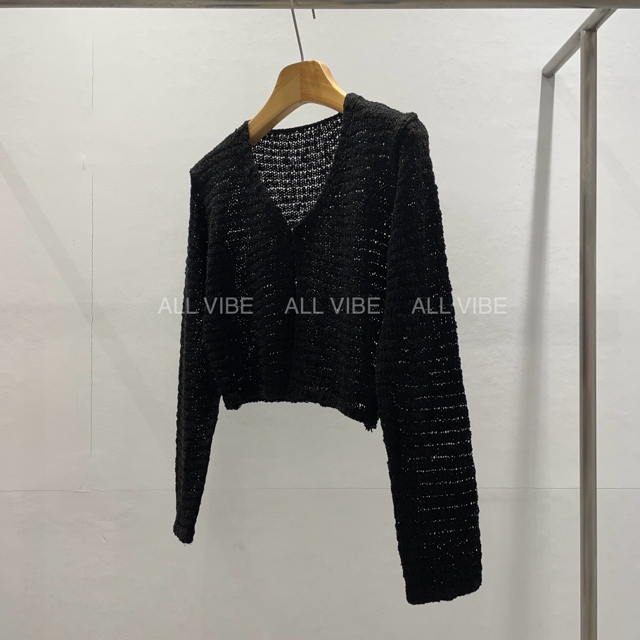 ALLVIBE直郵韓國代購㊣女裝新品休閑熱賣人氣25春夏時尚針織衫ALLVIBE針織衫圖色4