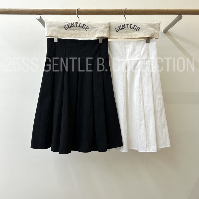 GENTLE B韓國㊣直郵東大門代購女裝新款人氣25春夏半身裙中短裙GENTLE B半身裙/中短裙