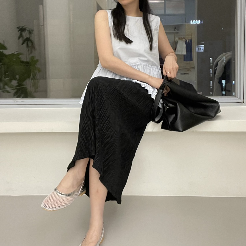 ALLVIBE韓國直郵㊣東大門實拍女裝新款推薦時尚25春夏吊帶背心ALLVIBE吊帶/背心