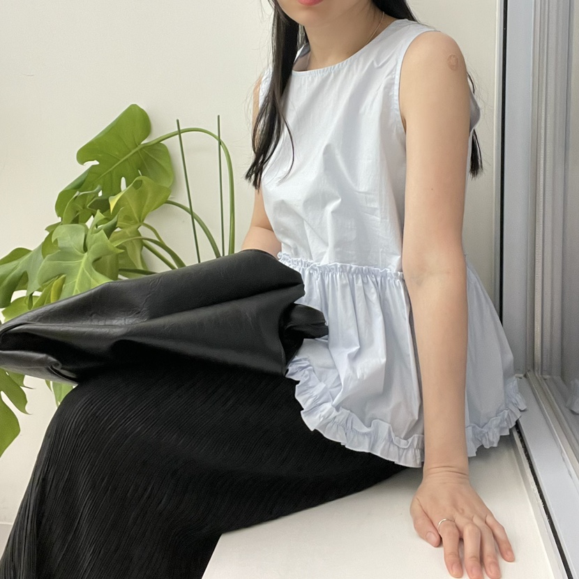 ALLVIBE韓國直郵㊣東大門實拍女裝新款推薦時尚25春夏吊帶背心ALLVIBE吊帶/背心