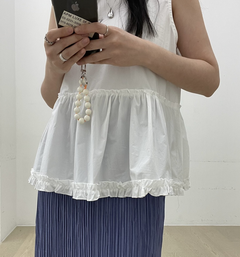 ALLVIBE韓國直郵㊣東大門實拍女裝新款推薦時尚25春夏吊帶背心ALLVIBE吊帶/背心