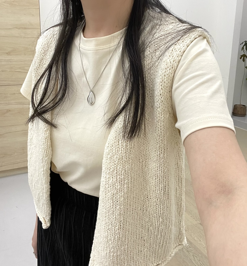 ALLVIBE韓國直郵㊣東大門實拍女裝新款25春夏人氣休閑時尚馬甲ALLVIBE馬甲