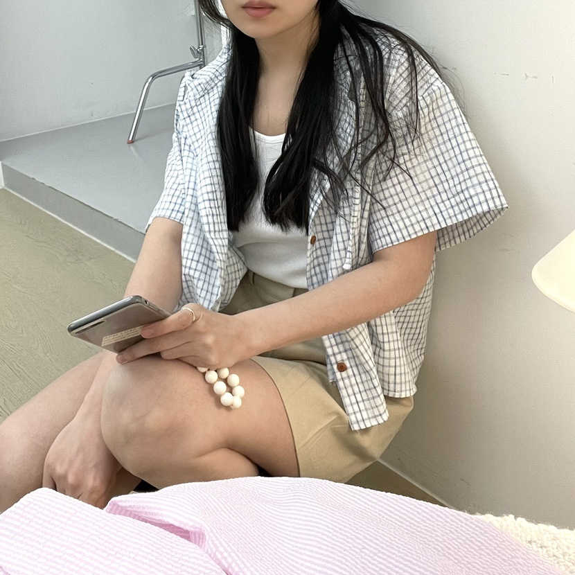 ALLVIBE韓國直郵㊣東大門實拍女裝新品推薦熱賣25春夏襯衫蕾絲衫ALLVIBE襯衫/蕾絲衫