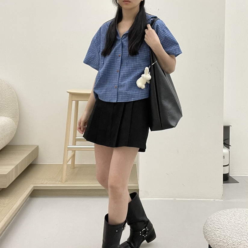 ALLVIBE韓國直郵㊣東大門實拍女裝新品推薦熱賣25春夏襯衫蕾絲衫ALLVIBE襯衫/蕾絲衫