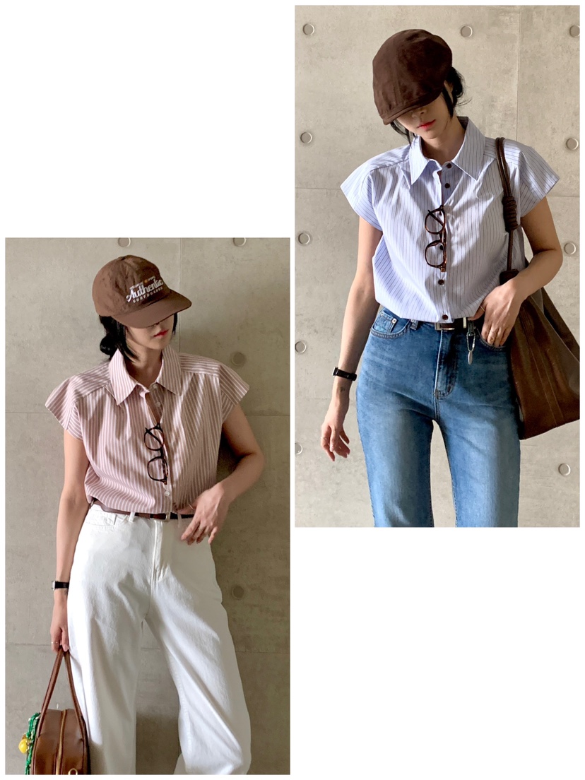 DAVICHI韓國㊣直郵東大門代購女裝新品25春夏時尚襯衫蕾絲衫DAVICHI襯衫/蕾絲衫