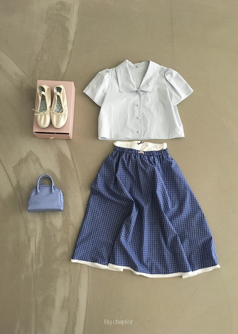 BY CHAPTER韓國直郵㊣東大門實拍女裝新款休閑熱賣長裙綁帶BY Chapter長裙