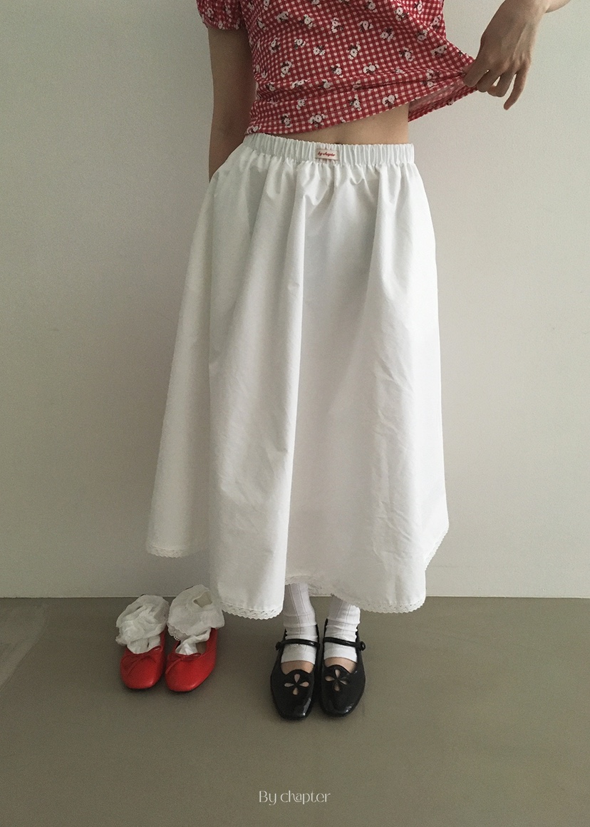 BY CHAPTER韓國直郵㊣東大門實拍女裝新款休閑熱賣長裙綁帶BY Chapter長裙圖色2