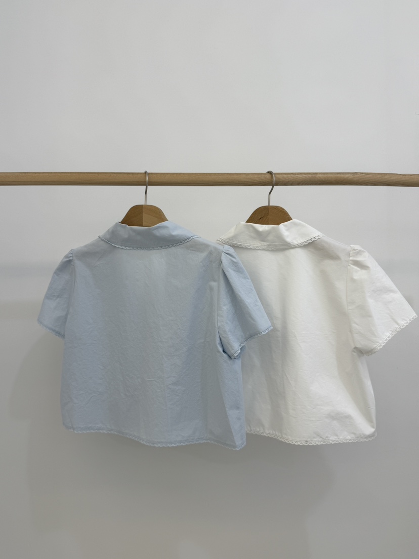 BY CHAPTER韓國㊣直郵東大門代購女裝新品人氣推薦襯衫蕾絲衫Chapter襯衫/蕾絲衫