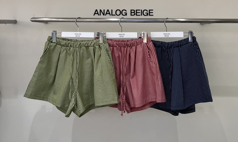 ANGLOG BEIGE韓國直郵㊣女裝新品人氣25春夏熱賣休閑推薦短褲ANGLOG BEIGE短褲