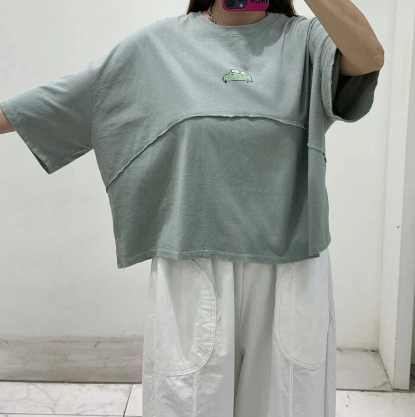 ZACCU韓國直郵㊣東大門實拍女裝新品休閑推薦時尚熱賣人氣T恤ZACCUT恤