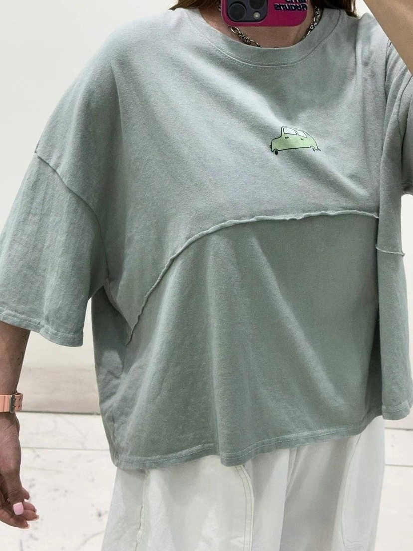 ZACCU韓國直郵㊣東大門實拍女裝新品休閑推薦時尚熱賣人氣T恤ZACCUT恤