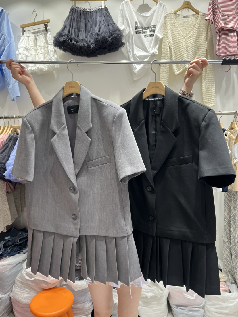 SOLAR韓國直郵㊣女裝新款休閑25春夏熱賣人氣時尚推薦夾克SOLAR夾克