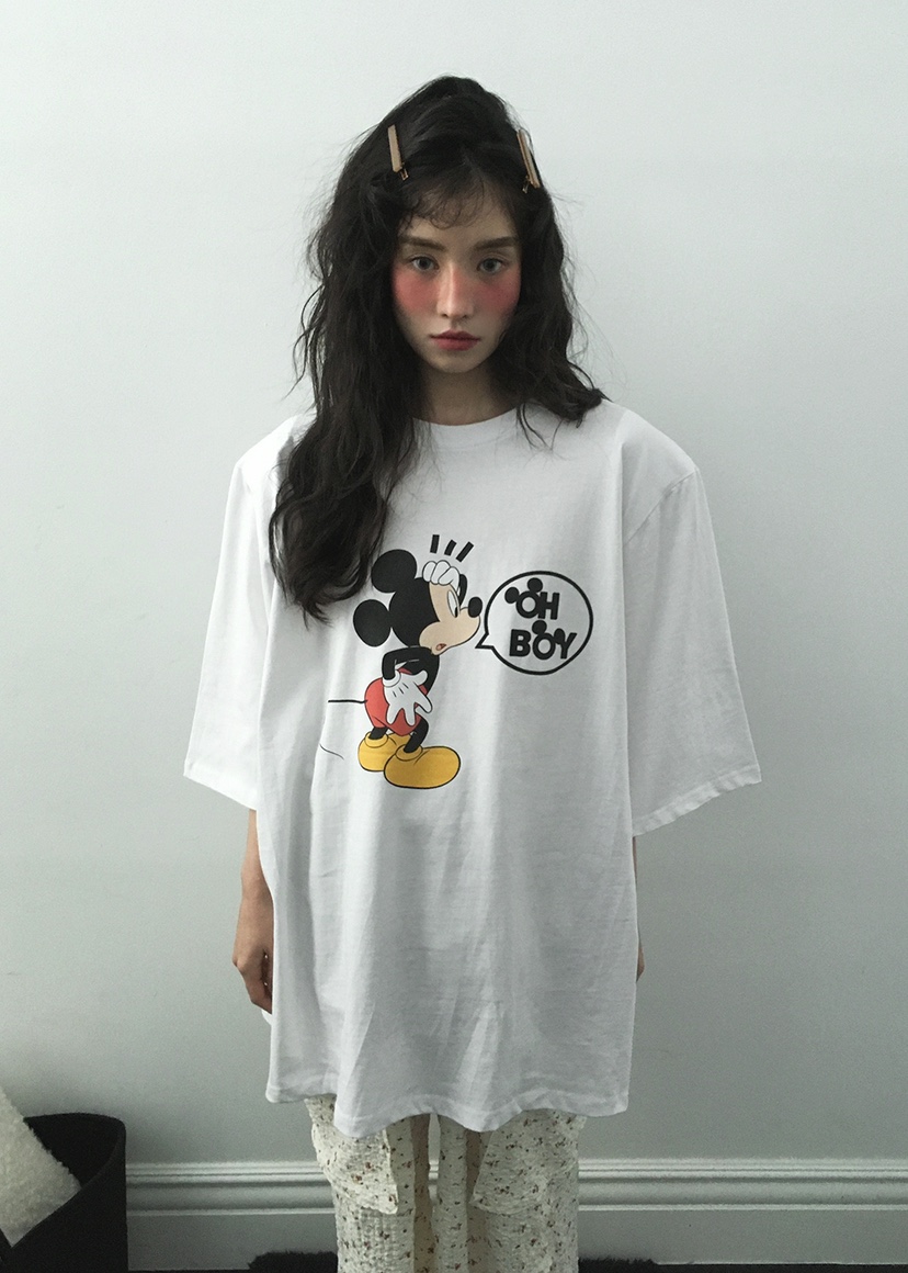 OURWAVE/OUR ROOM韓國直郵㊣女裝新款推薦時尚25春夏長袖T恤Our Wave/Our Room長袖T恤