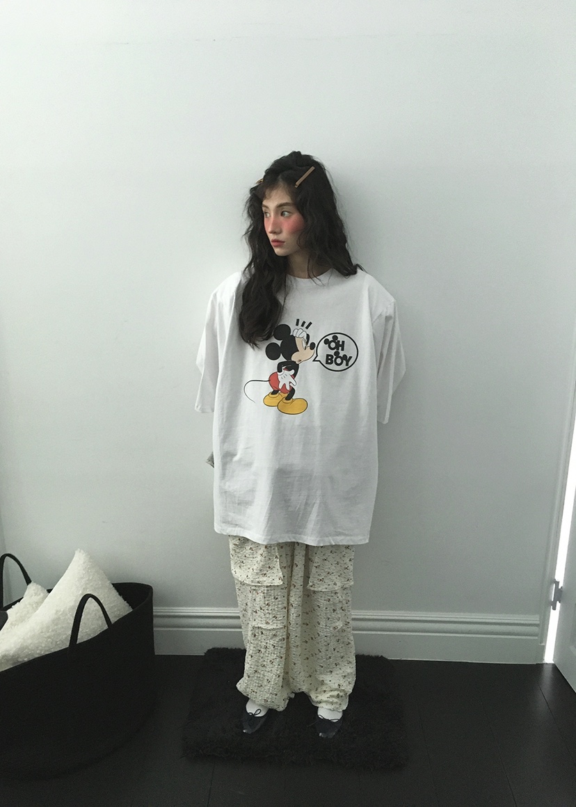 OURWAVE/OUR ROOM韓國直郵㊣女裝新款推薦時尚25春夏長袖T恤Our Wave/Our Room長袖T恤