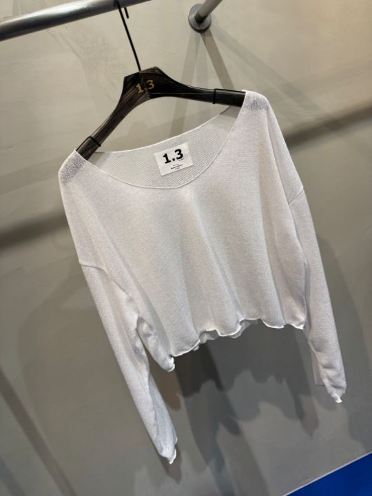 1.3直郵韓國代購㊣女裝新品人氣休閑熱賣時尚25春夏長袖T恤1.3長袖T恤