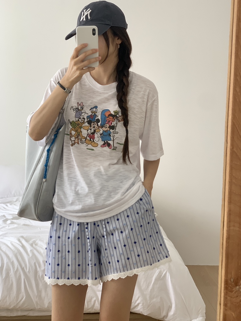PARSLEY韓國直郵㊣女裝新款25春夏時尚人氣推薦休閑熱賣T恤DazeT恤