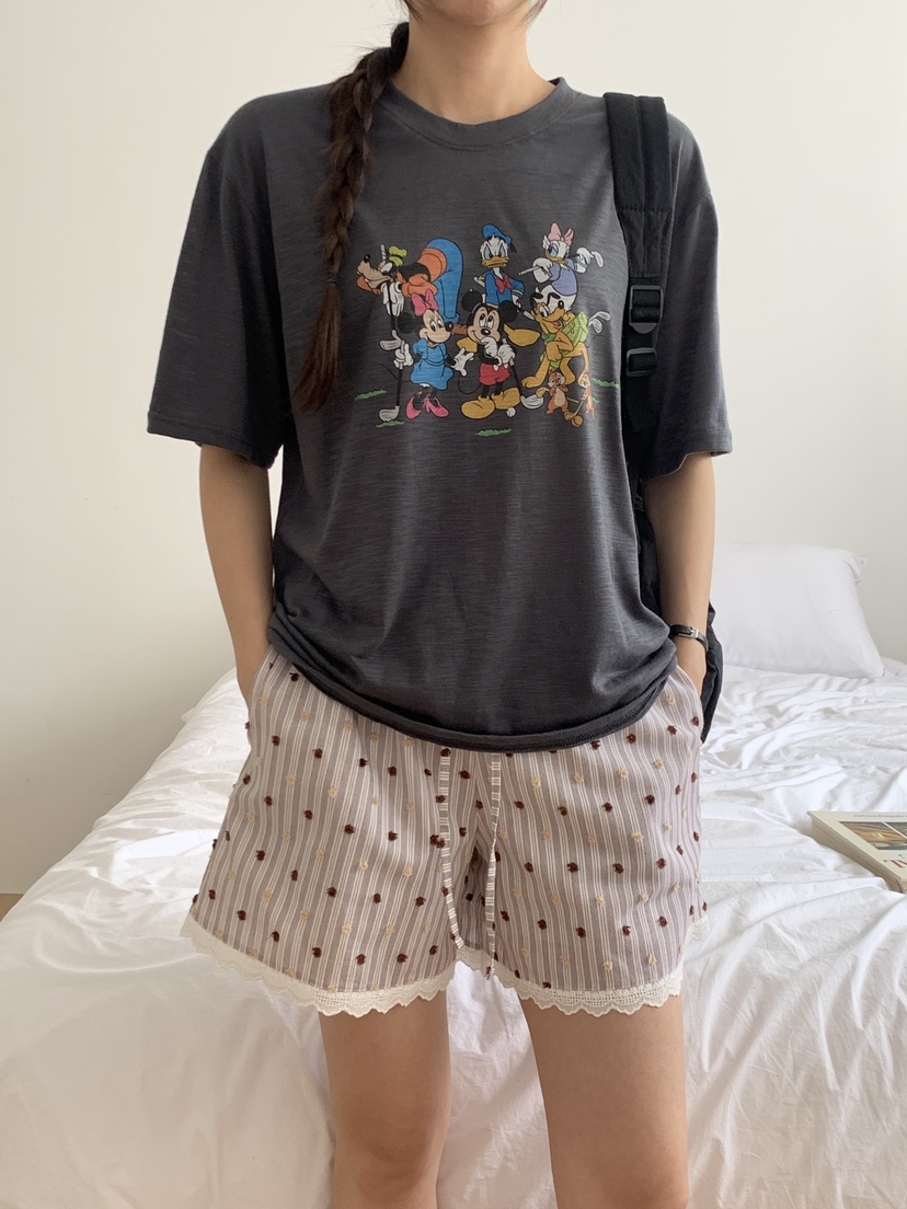 PARSLEY韓國直郵㊣女裝新款25春夏時尚人氣推薦休閑熱賣T恤DazeT恤