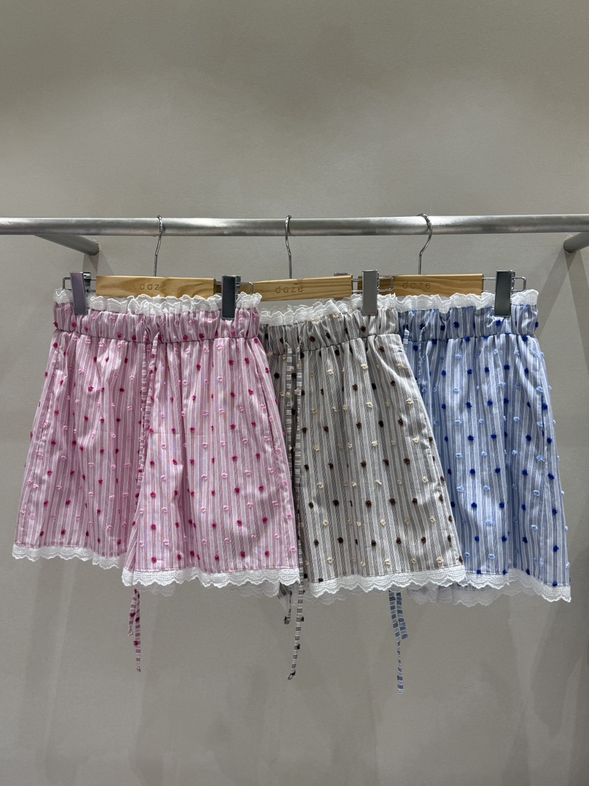 PARSLEY韓國直郵㊣女裝新品時尚人氣熱賣休閑推薦25春夏短褲蕾絲Daze短褲