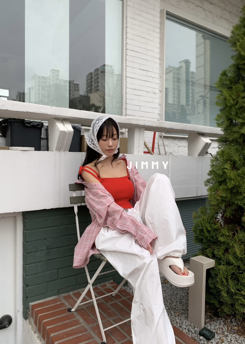 JIMMY韓國㊣直郵東大門代購女裝新款人氣時尚推薦襯衫蕾絲衫JIMMY/REMAKE襯衫/蕾絲衫