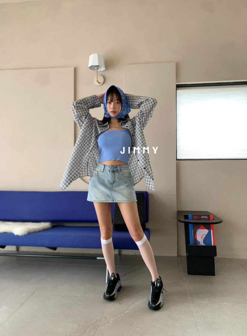 JIMMY韓國㊣直郵東大門代購女裝新款人氣時尚推薦襯衫蕾絲衫JIMMY/REMAKE襯衫/蕾絲衫