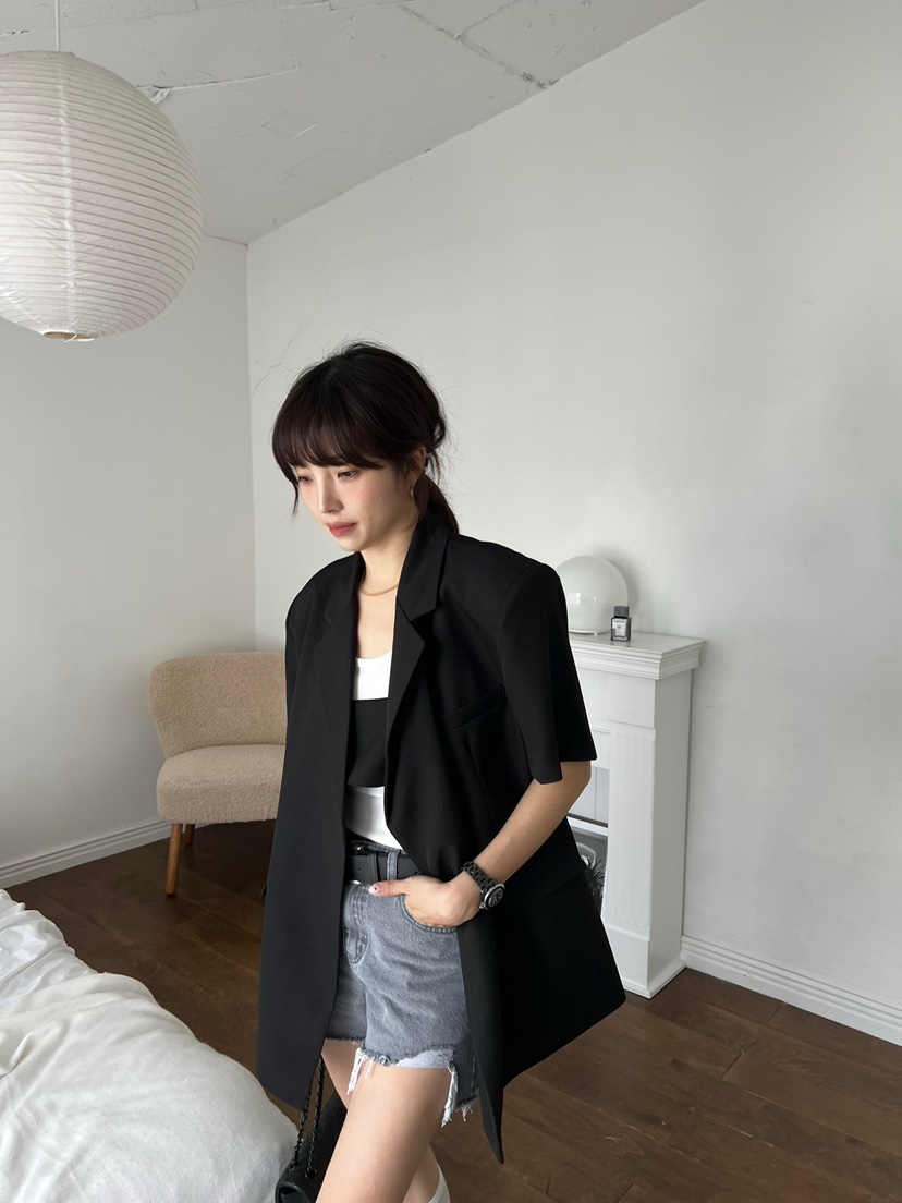SOLAR直郵韓國代購㊣女裝新款25春夏熱賣推薦人氣休閑夾克緊身SOLAR夾克