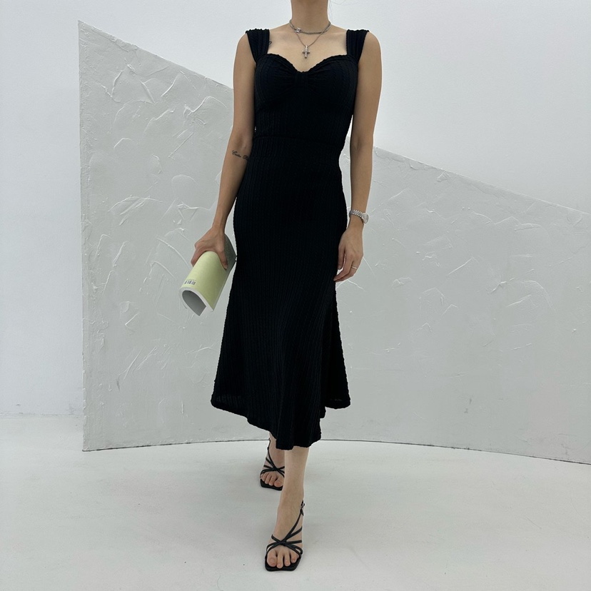 MABEL-Q直郵韓國代購㊣女裝新品人氣熱賣休閑時尚推薦長裙SOUIT by mabel-Q長裙