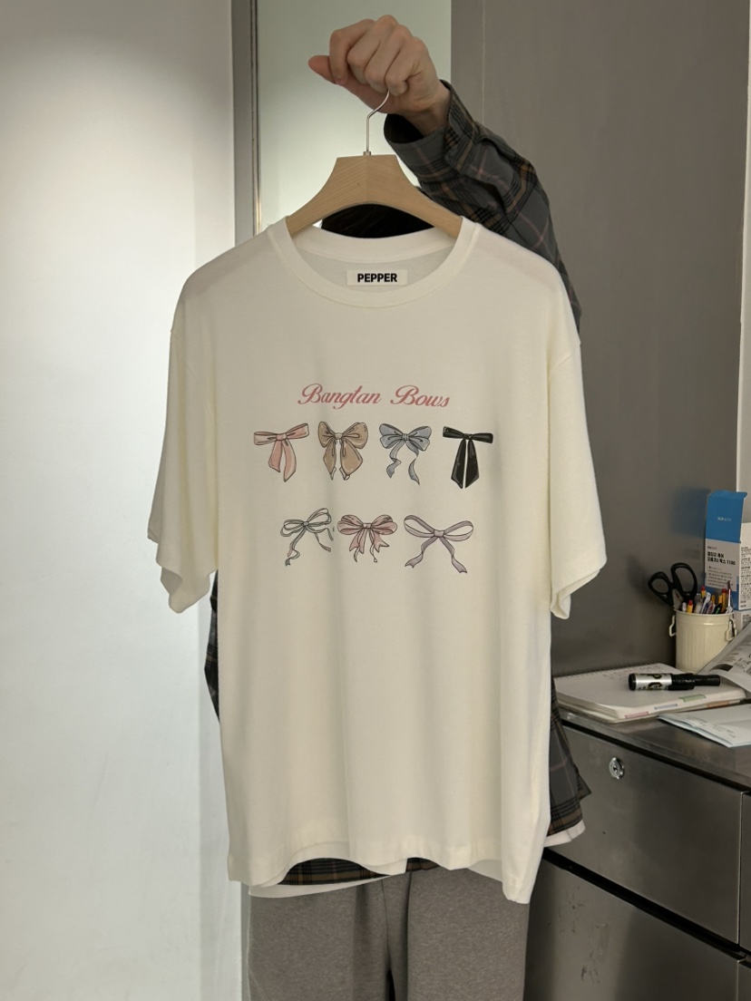 PEPPER-L韓國㊣直郵東大門代購女裝新品人氣推薦休閑時尚T恤PEPPERT恤圖色2