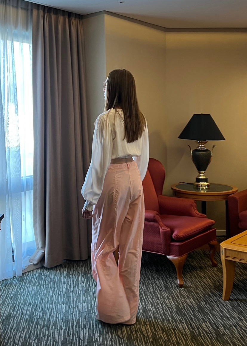 140 AVENUE韓國直郵㊣女裝新品人氣熱賣時尚推薦休閑休閑褲140 AVENUE休閑褲