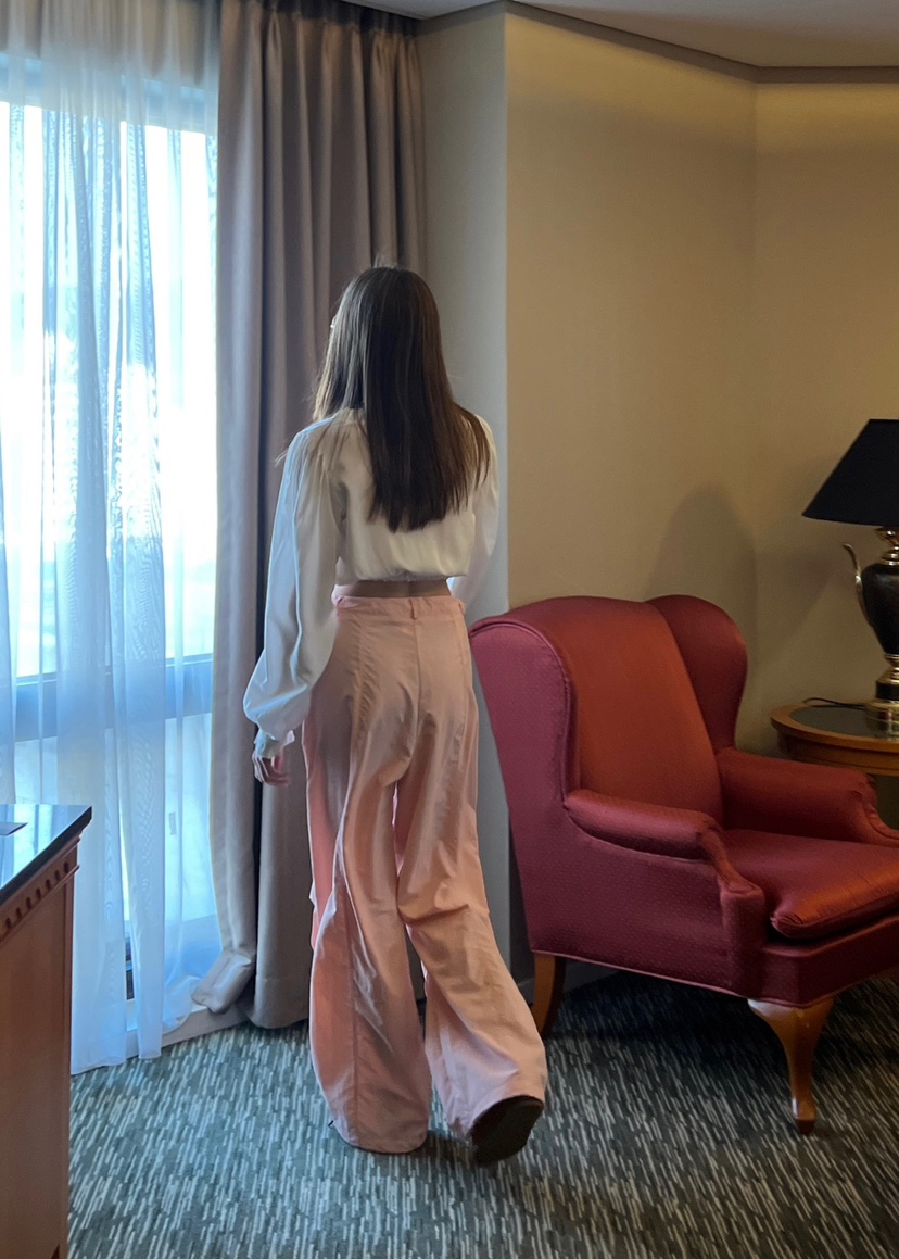 140 AVENUE韓國直郵㊣女裝新品人氣熱賣時尚推薦休閑休閑褲140 AVENUE休閑褲