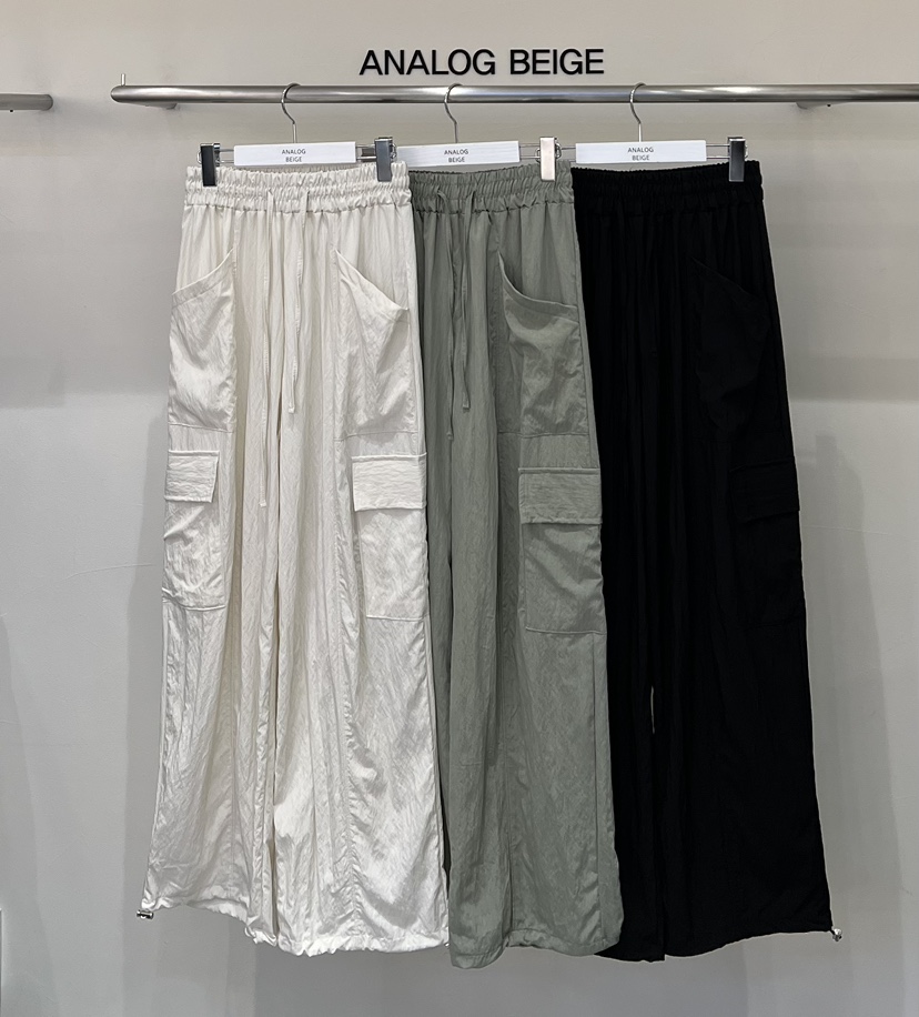 ANGLOG BEIGE直郵韓國代購㊣女裝新款休閑25春夏時尚休閑褲ANGLOG BEIGE休閑褲