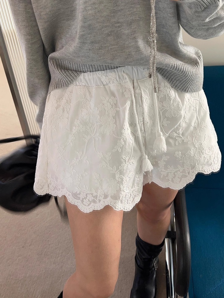 STRAWBERRY韓國㊣直郵東大門代購女裝新品休閑25春夏推薦短褲STRAWBERRY短褲
