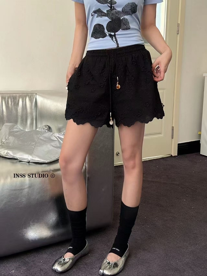 STRAWBERRY韓國㊣直郵東大門代購女裝新品休閑25春夏推薦短褲STRAWBERRY短褲圖色2