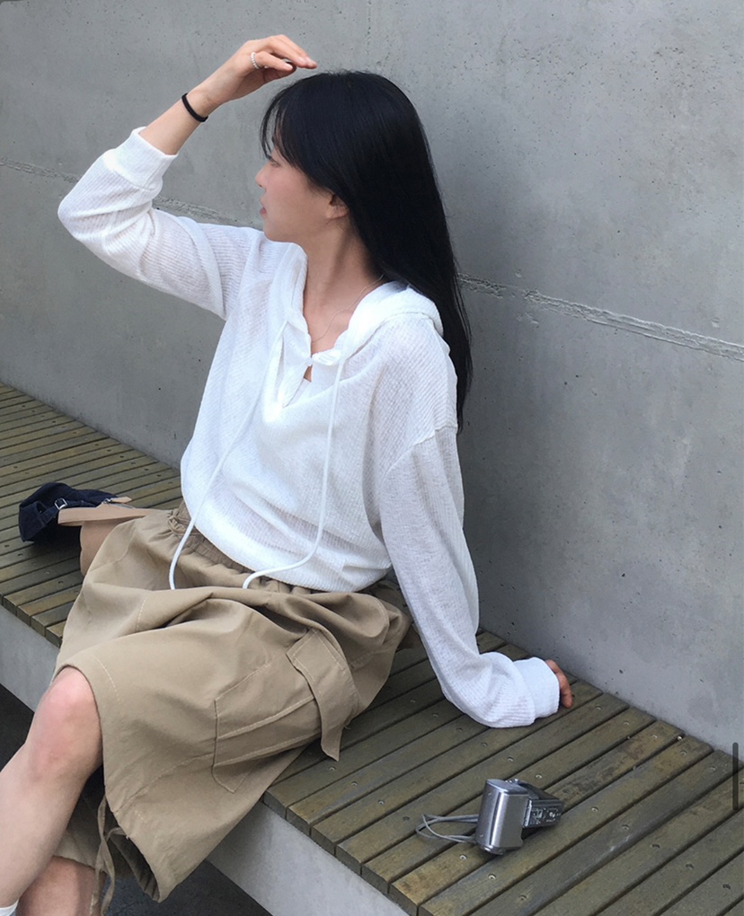 EOMPIT韓國㊣直郵東大門代購女裝新款推薦25春夏休閑長袖T恤EOMPIT長袖T恤