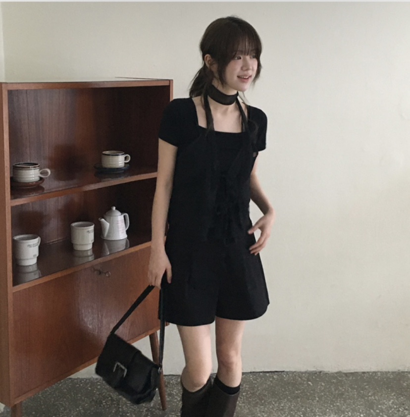 EOMPIT韓國直郵㊣女裝新品熱賣人氣25春夏時尚休閑推薦短褲EOMPIT短褲
