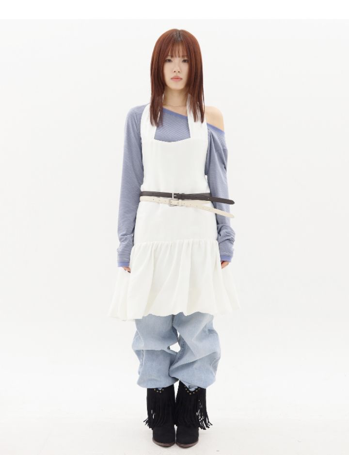 LIVE FOREVER韓國㊣直郵東大門代購女裝新品時尚連衣裙不含內搭LIVE FOR_EVER連衣裙