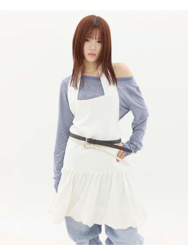 LIVE FOREVER韓國㊣直郵東大門代購女裝新品時尚連衣裙不含內搭LIVE FOR_EVER連衣裙