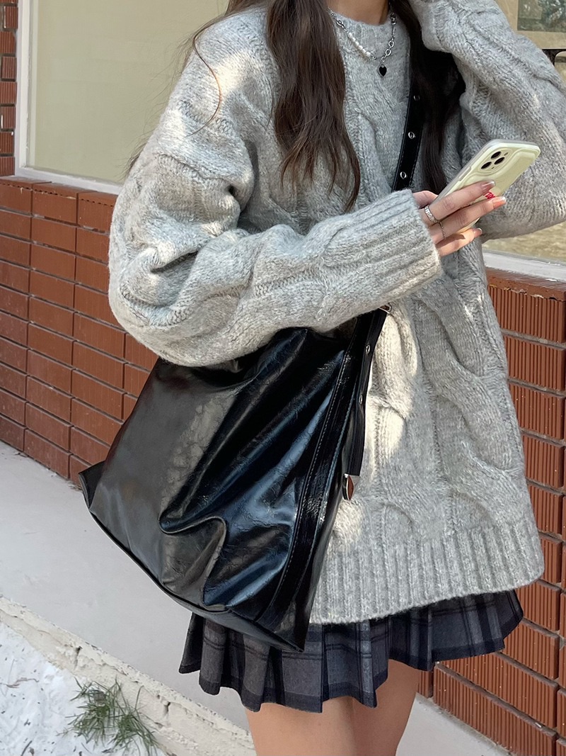 POSH BLUE韓國直郵㊣東大門實拍女裝新款熱賣單肩斜跨包腰帶POSH BLUE單肩/斜跨包