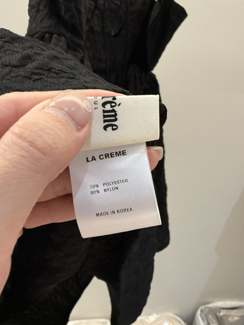 LA CREME韓國㊣直郵東大門代購女裝新款時尚推薦25春夏吊帶背心LA CREME吊帶/背心