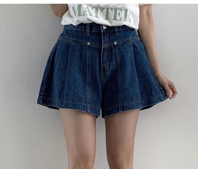 LOVABLE直郵韓國代購㊣女裝新品人氣推薦休閑時尚熱賣短褲褶皺LOVABLE短褲