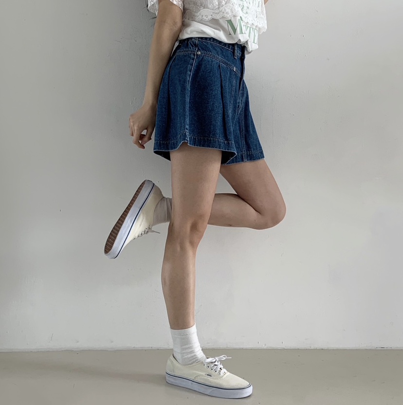LOVABLE直郵韓國代購㊣女裝新品人氣推薦休閑時尚熱賣短褲褶皺LOVABLE短褲