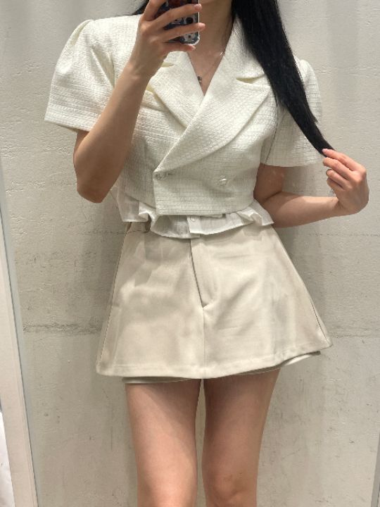 mars韓國㊣直郵東大門代購女裝新款人氣25春夏熱賣夾克粗花呢mars夾克