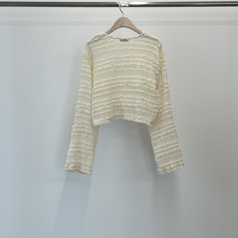 140 AVENUE韓國直郵㊣東大門實拍女裝新品25春夏推薦長袖T恤140 AVENUE長袖T恤