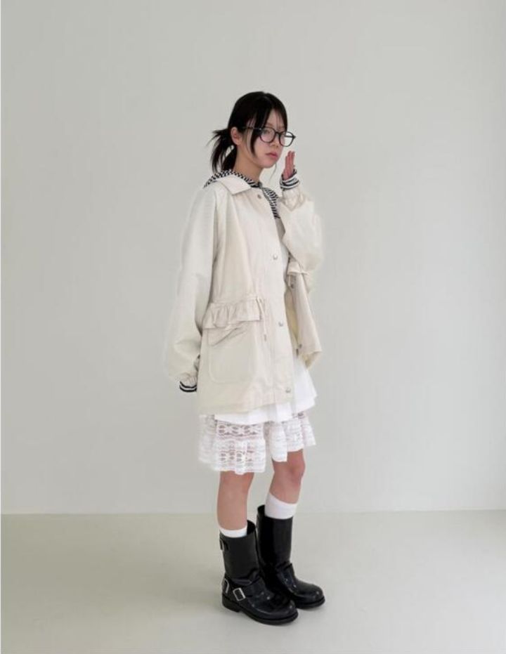 LIVE FOREVER韓國㊣直郵東大門代購女裝新品熱賣連衣裙不含內搭LIVE FOR_EVER連衣裙