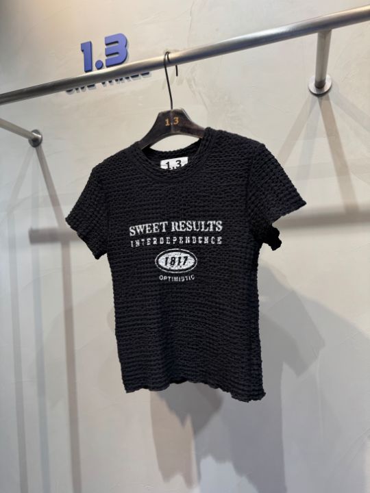 1.3韓國㊣直郵東大門代購女裝新款休閑熱賣25春夏時尚人氣T恤1.3T恤