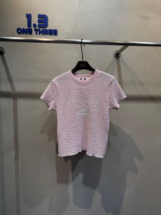 1.3韓國㊣直郵東大門代購女裝新款休閑熱賣25春夏時尚人氣T恤1.3T恤圖色3