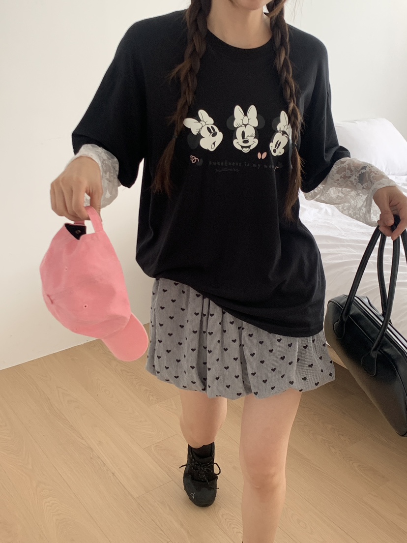 PARSLEY直郵韓國代購㊣女裝新品人氣推薦時尚休閑長袖T恤蕾絲Daze長袖T恤