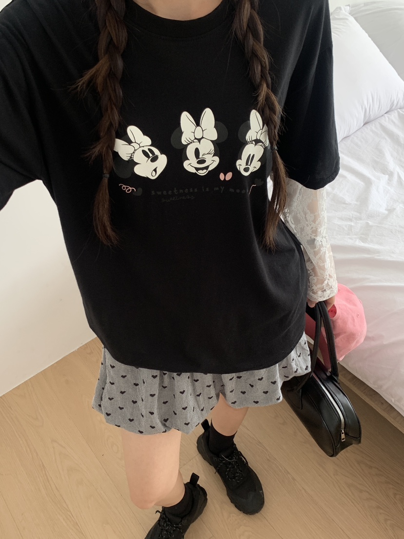 PARSLEY直郵韓國代購㊣女裝新品人氣推薦時尚休閑長袖T恤蕾絲Daze長袖T恤
