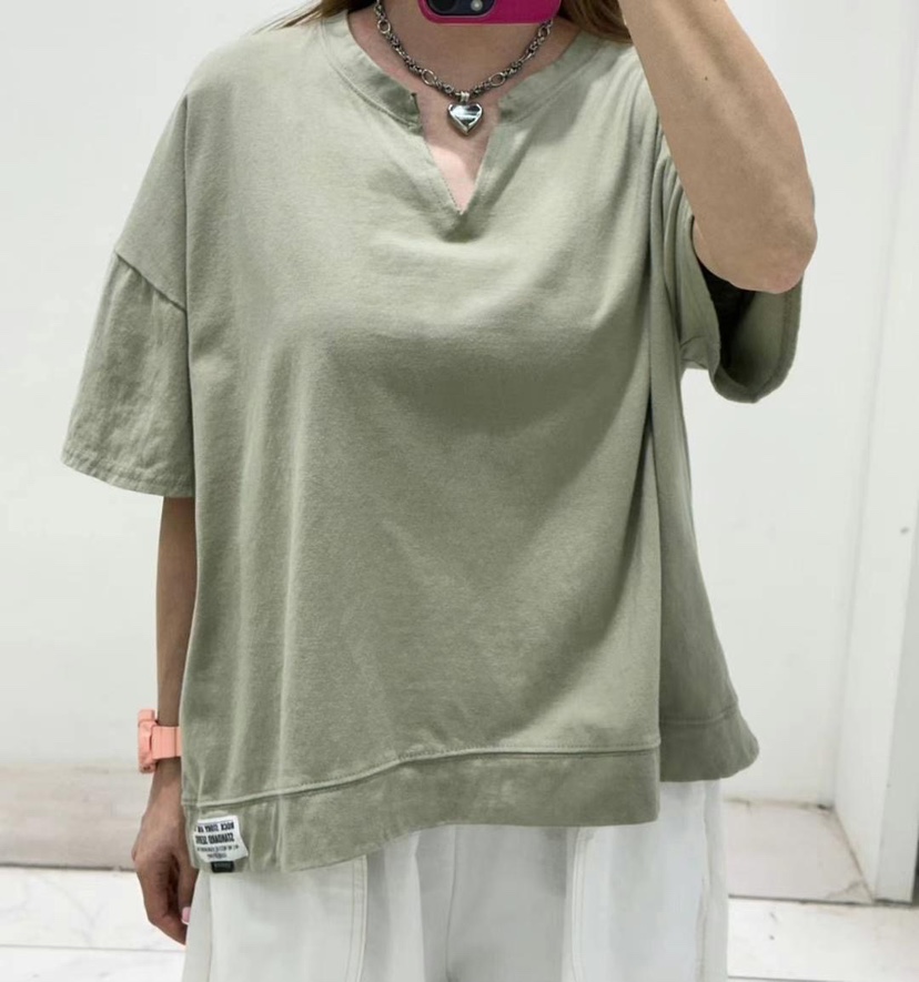 ZACCU直郵韓國代購㊣女裝新品25春夏休閑時尚人氣推薦熱賣T恤ZACCUT恤