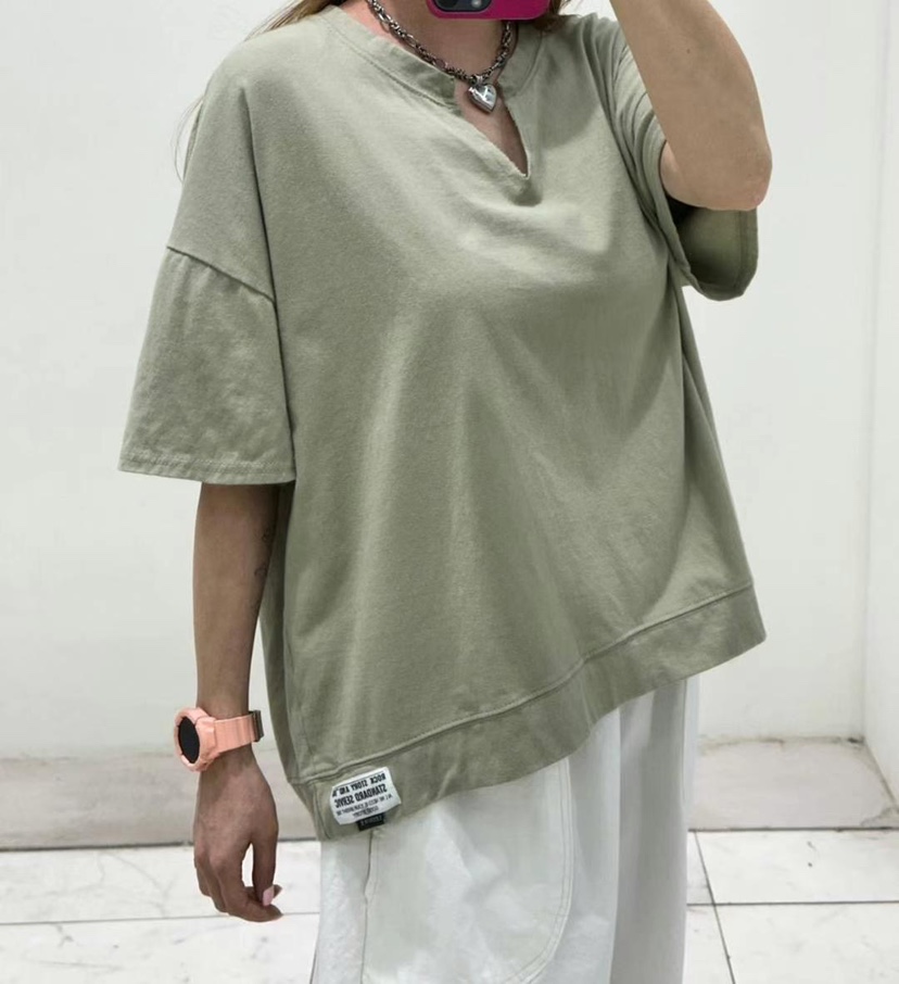 ZACCU直郵韓國代購㊣女裝新品25春夏休閑時尚人氣推薦熱賣T恤ZACCUT恤